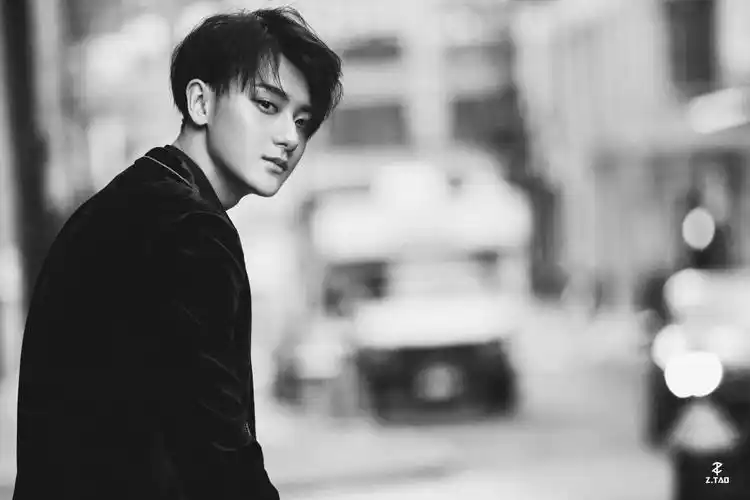 简介:黄子韬圣罗兰男装黑白写真图片,分享一组黄子韬图片给大家,图中