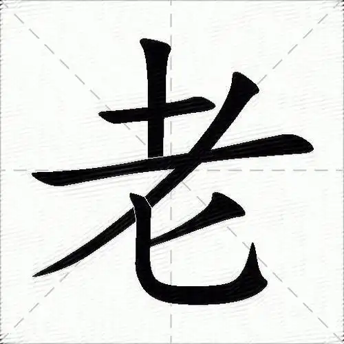 老什么意思解释老字笔画笔顺老拼音组词