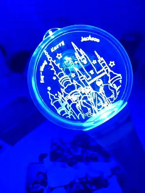 开箱日记tfboys应援棒