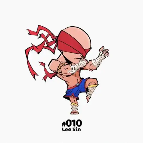 lol  #lol英雄联盟  #欧美卡通  #盲僧  #绘画日常