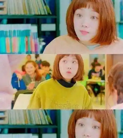 原创举重妖精李圣经发型图片短发锅盖刘海超减龄