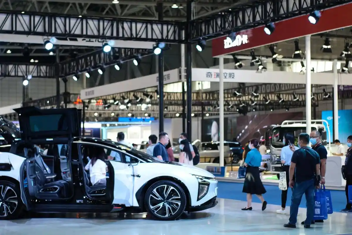 合肥新能源车展.2022世界制造业大会,新能源汽车展,包括b - 抖音