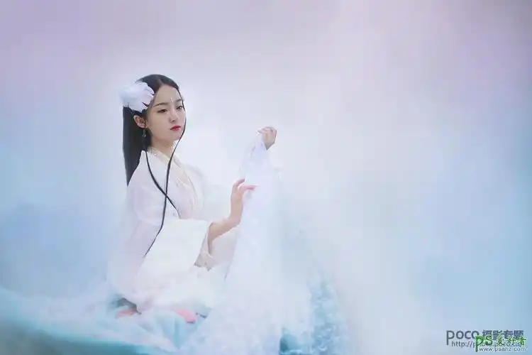 photoshop设计唯美仙境风格的古装美女姐姐艺术照,神仙姐姐写真