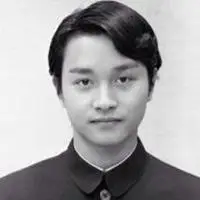 张国荣中分头像