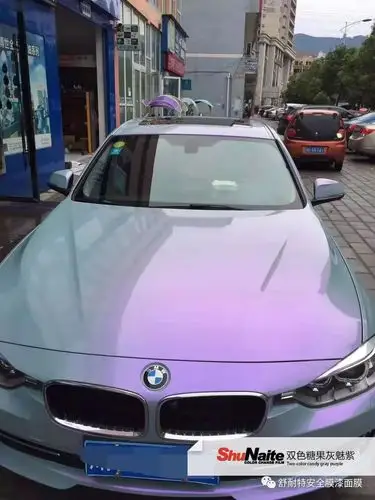 网红双色糖果灰魅紫这颜色也太美吧