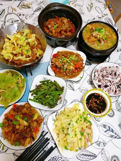 佐兄佑弟做的家宴菜谱一个人做了15个菜以后家里请客跟我学