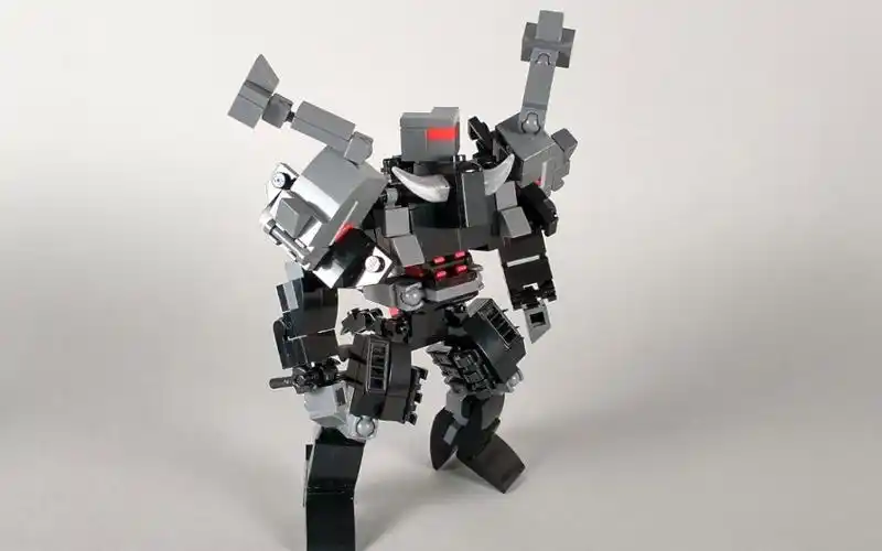 乐高moc教程 变形金刚 zodiac 拼搭指南