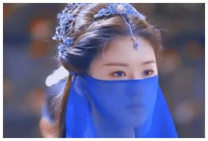 古装面纱美女丽颖俏皮杨紫动人而她的神秘却成为一代经典