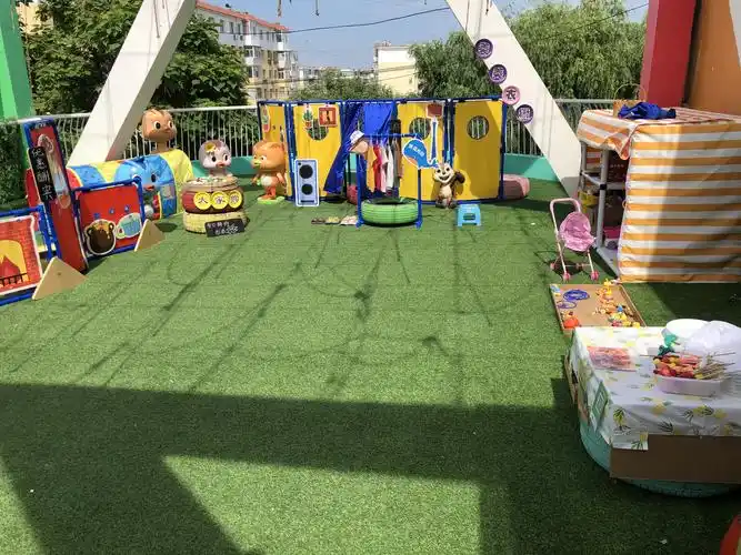 布置好的户外活动.