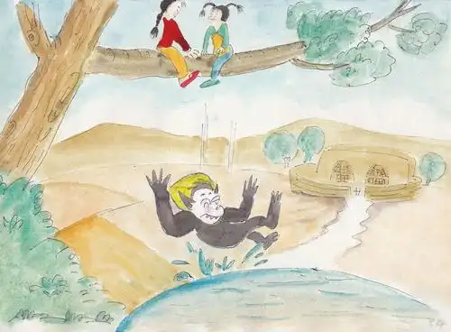 景周手绘:毛野人的故事