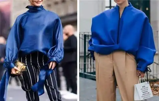 藏蓝色的高级配色