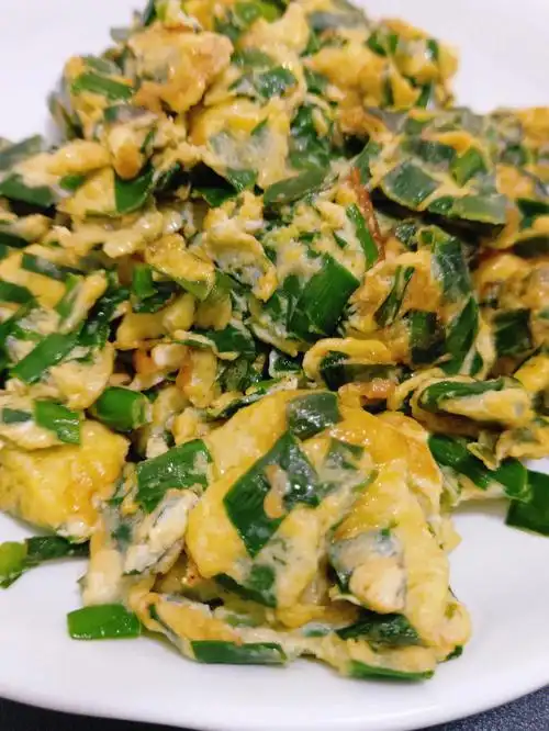 韭菜鸡蛋5分钟做法不会失败的做法