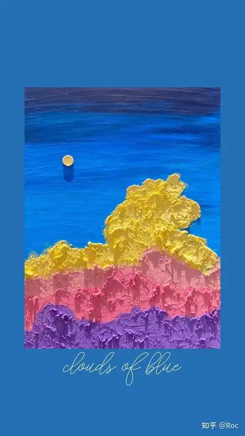 仙女油画壁纸日系ins风高清背景图