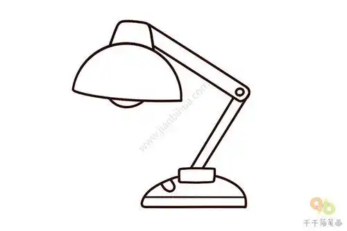 台灯图片简笔画复古台灯图片简笔画