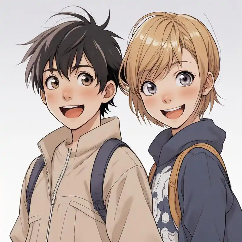 姐弟头像|一萌一酷90太酷啦99 谁能拒绝这么可爱的姐弟头像呢99