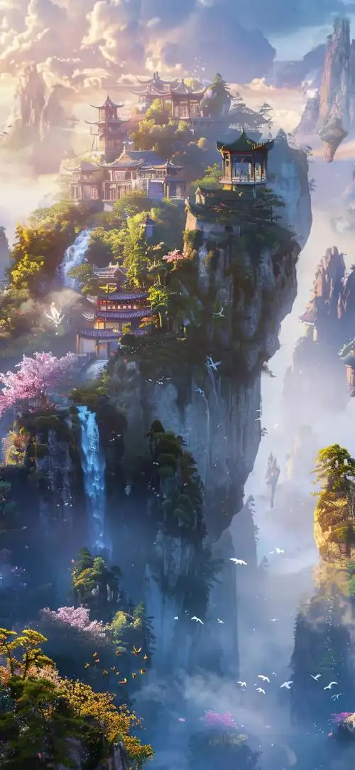 高清壁纸无水印#超梦幻ai古风壁纸