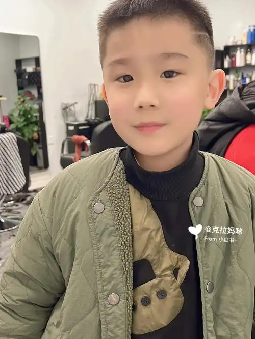 二月二龙抬头小学生男孩发型