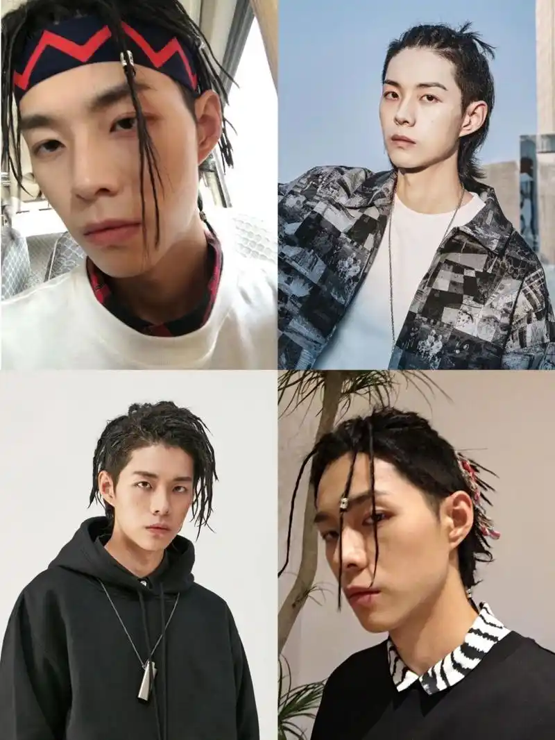 男生发型 脏辫合集 基本上所有做过的脏辫造型了 不同的编发和方向