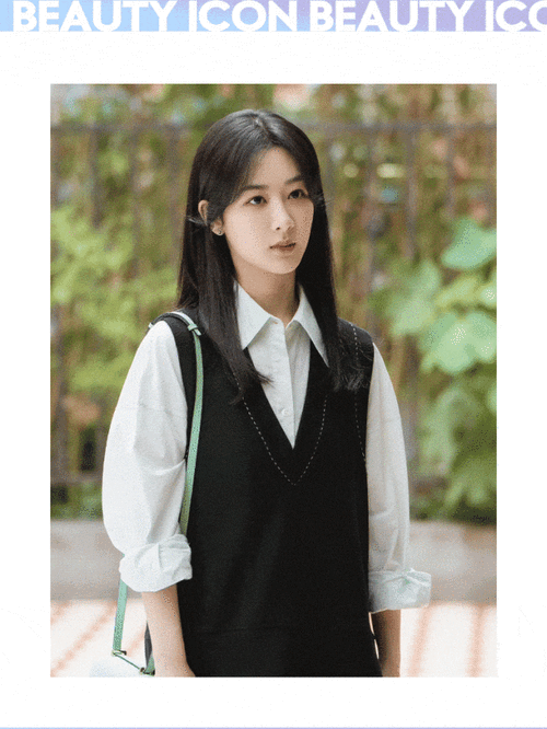 杨紫新剧瘦了八字刘海上大分