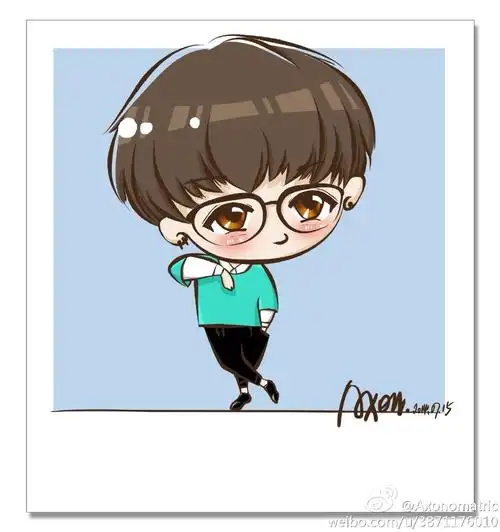 卡通版 小可爱 华晨宇yu