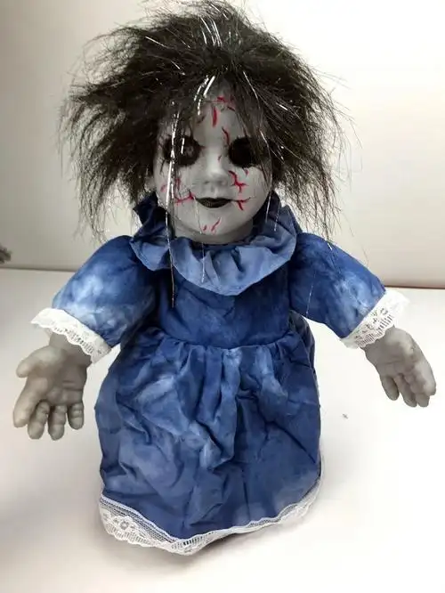 电动娃娃日本玩偶剧本密室逃脱道具吓人发声创意玩偶