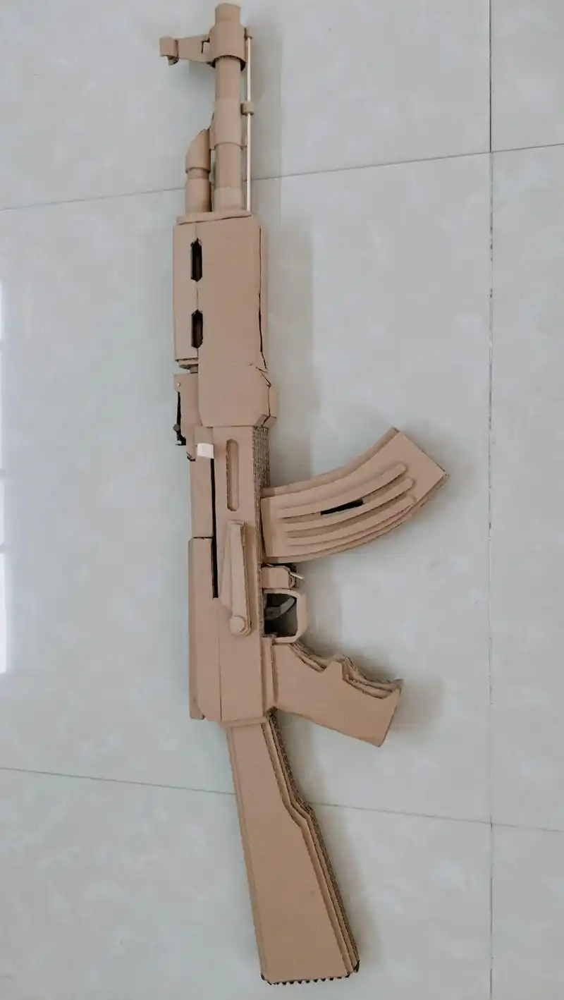 折纸二战日军拿的的冲锋枪怎么做 - 抖音