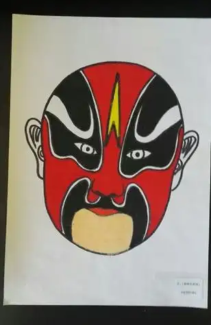 儿童最简单脸谱的画法 儿童最简单脸谱的画法大全