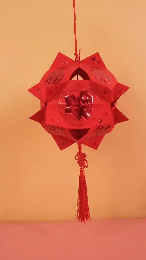手工制作今年的第n个红包灯笼