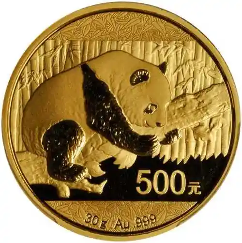 2016年熊猫纪念币图片及价格