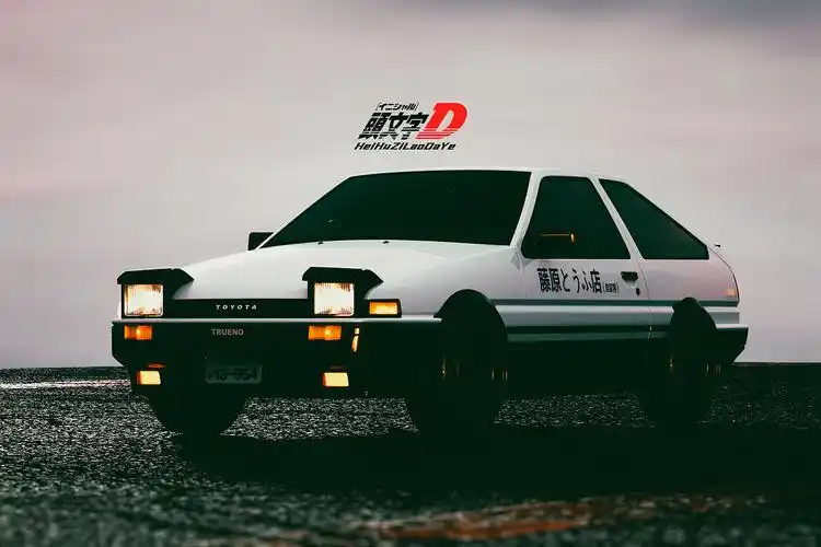 25举报10分享原创作品三维机械/交通汽车c4doc渲染ae86头文字dbmw-507