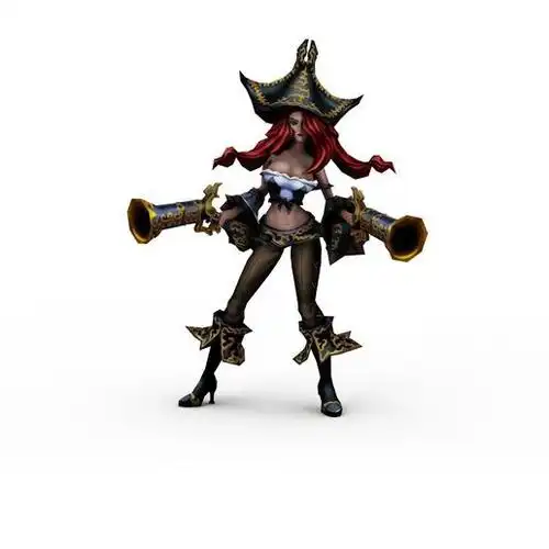 lol厄运小姐,lol赏金猎人,游戏人物