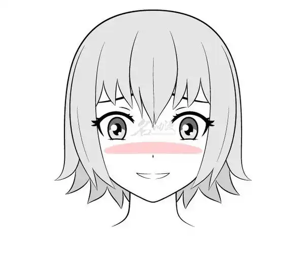 害羞表情入门画法