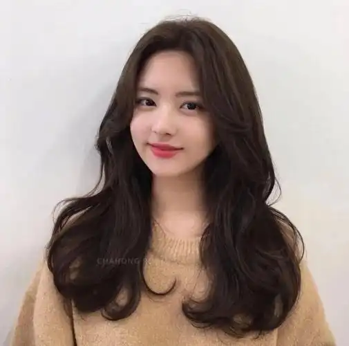 2021网红八字刘海烫超瘦脸巨修颜