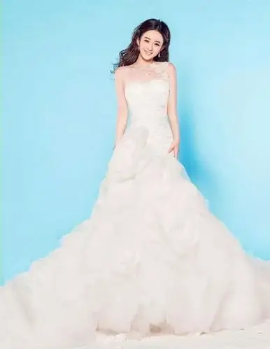 赵丽颖婚纱