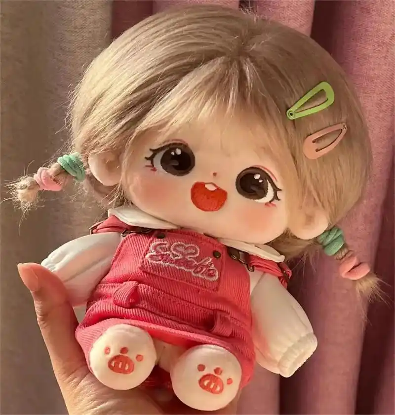 可爱的棉花娃娃.#棉花娃娃 现实中比拍照还要好看的棉花娃娃, - 抖音