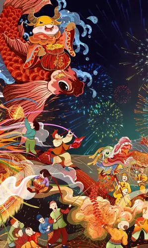 2021牛年新春壁纸,愿万事顺遂,平安喜乐