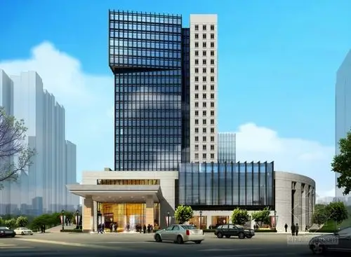 [贵州]现代风格五星级商务酒店建筑设计方案文本