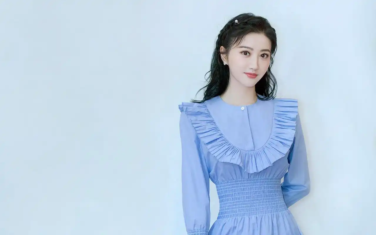 景甜清新甜美高清桌面壁纸高清大图预览1920x1200_大陆明星下载_美桌