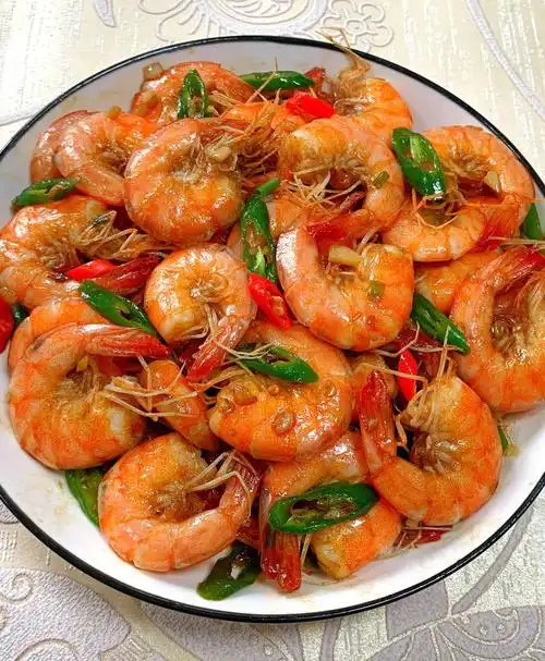 快手家常菜爆炒大虾巨过瘾