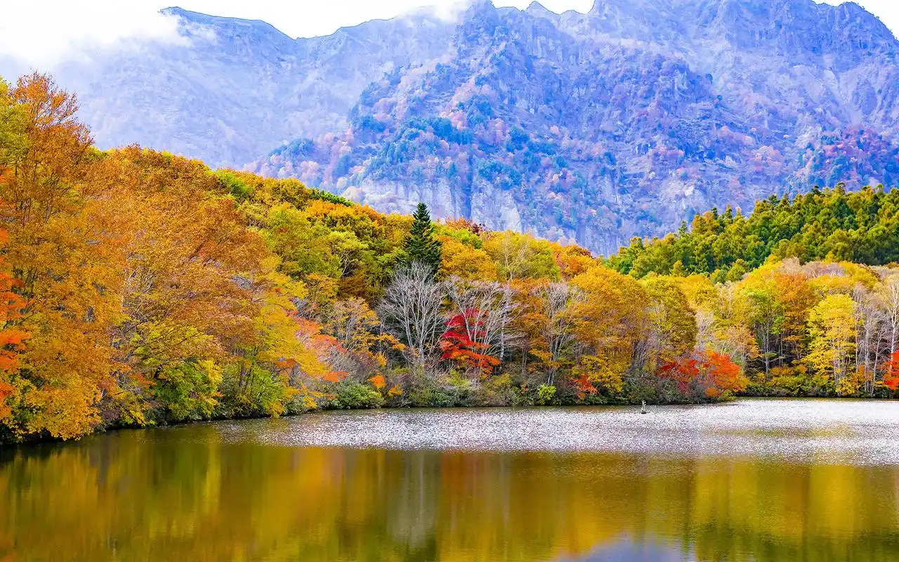 日本长野县风景图片桌面壁纸