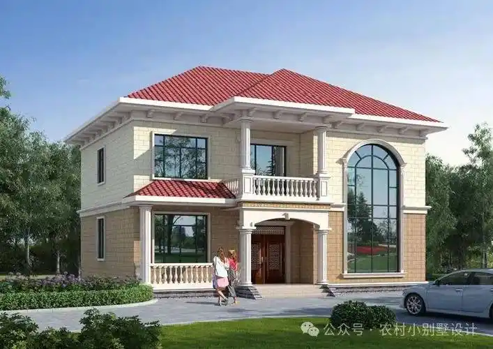 20款二层农村自建房,预算25万实现二层别墅梦!打造简约温馨的家