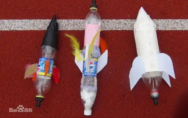 水火箭) 写美篇第二课需要准备的材料 碳酸饮料瓶一个,一个矿泉水瓶