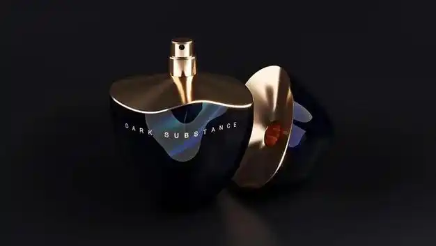 香水瓶型设计案例分享:黑色系高档香水瓶设计