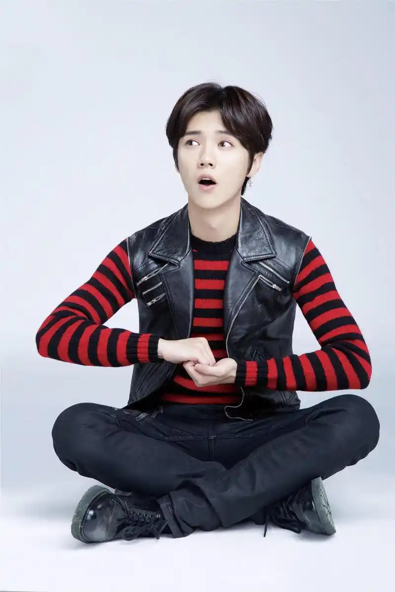 你们可爱呆萌的鹿晗帅照奉上,图3精彩了