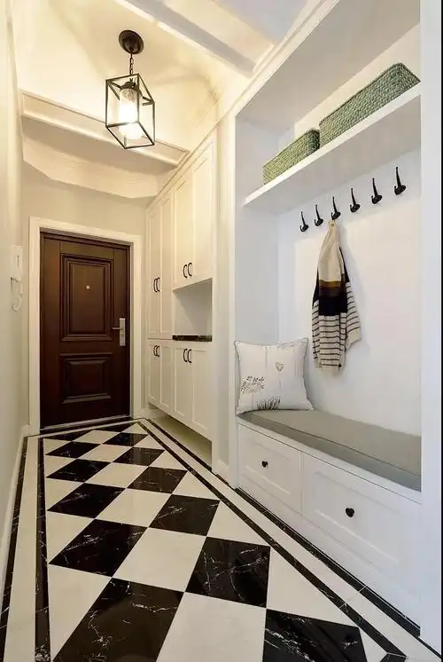 玄关鞋柜怎么设计?给你4种设计方案,照着装准没错