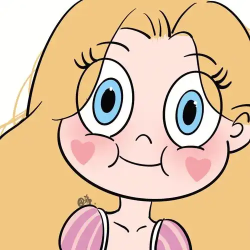小表情太可爱了#可爱头像  #星蝶公主画风  #头像约稿