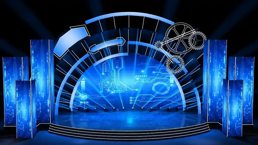 某活动舞台方案设计|空间|舞台美术|dgcc - 原创作品 - 站酷 (zcool)