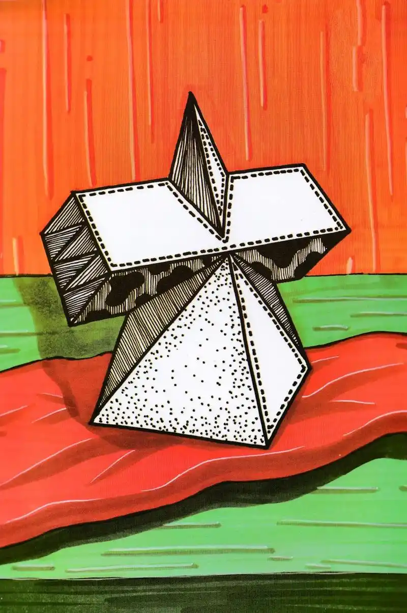 基础版单个物体的创意静物线描作品素材你喜欢吗