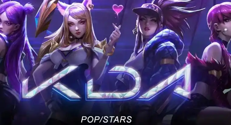 kda女团4个真人分别是谁啊