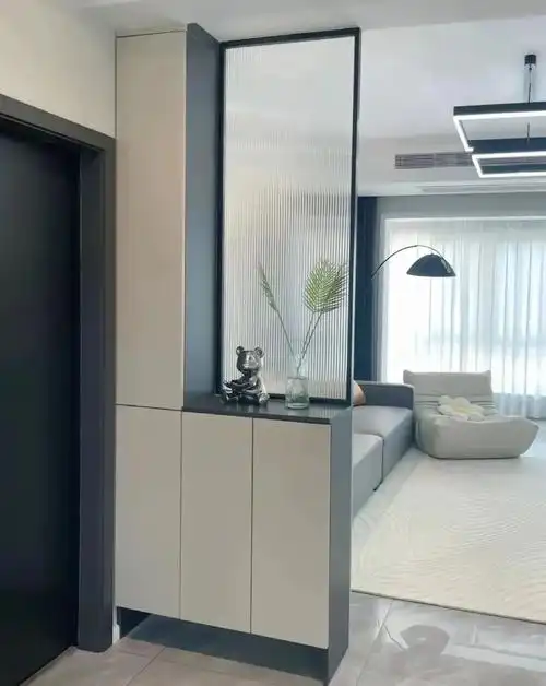 10种玄关鞋柜隔断柜一体设计既实用又美观